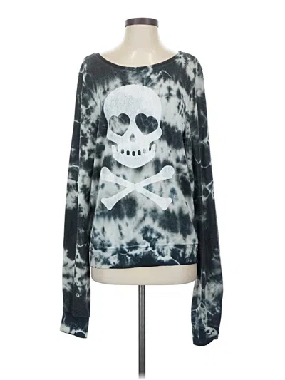 Pre-owned Wildfox Sweatshirt In Blue