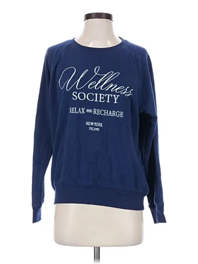 Pre-owned Wildfox Sweatshirt In Blue