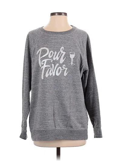 Pre-owned Wildfox Sweatshirt In Gray