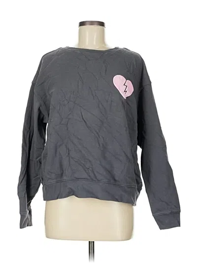 Pre-owned Wildfox Sweatshirt In Gray