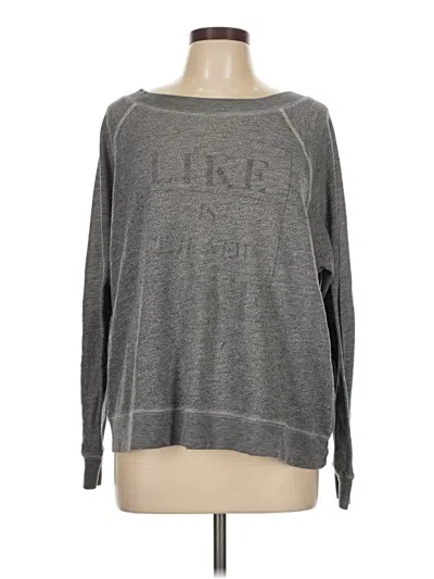 Pre-owned Wildfox Sweatshirt In Gray