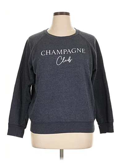 Pre-owned Wildfox Sweatshirt In Gray