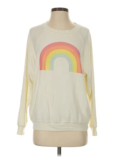 Pre-owned Wildfox Sweatshirt In Ivory