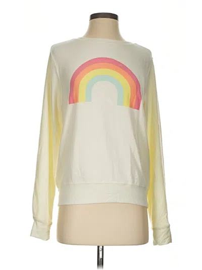 Pre-owned Wildfox Sweatshirt In Ivory