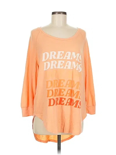Pre-owned Wildfox Sweatshirt In Orange