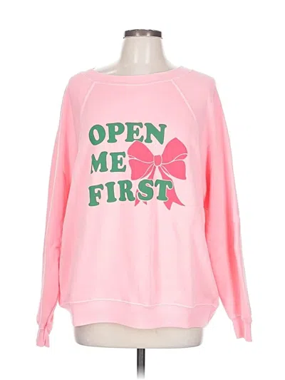 Pre-owned Wildfox Sweatshirt In Pink