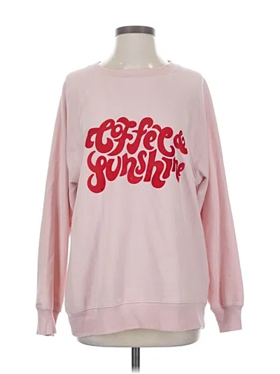 Pre-owned Wildfox Sweatshirt In Pink