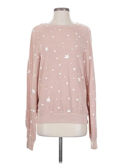 Pre-owned Wildfox Sweatshirt In Pink
