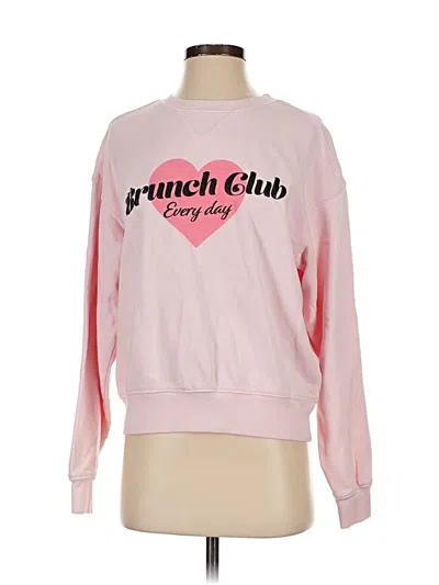 Pre-owned Wildfox Sweatshirt In Pink