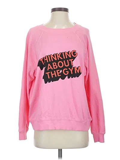 Pre-owned Wildfox Sweatshirt In Pink