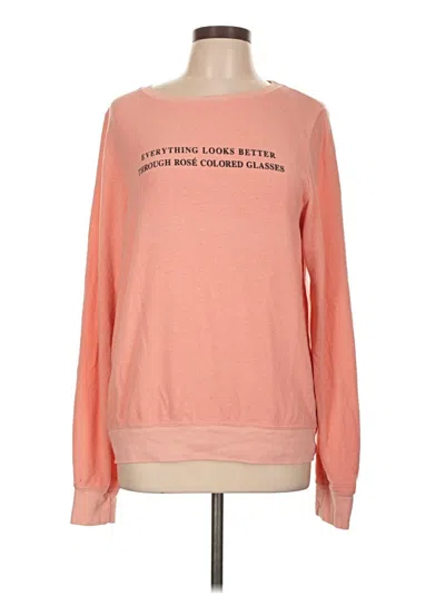 Pre-owned Wildfox Sweatshirt In Pink