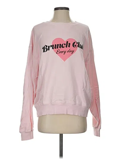 Pre-owned Wildfox Sweatshirt In Pink