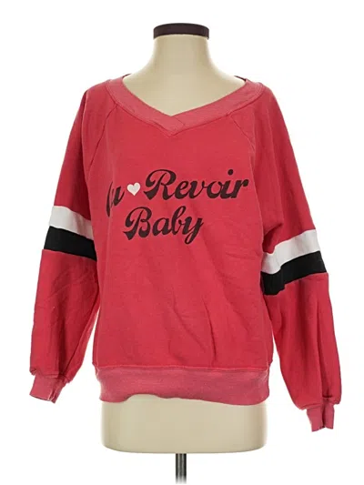 Pre-owned Wildfox Sweatshirt In Red