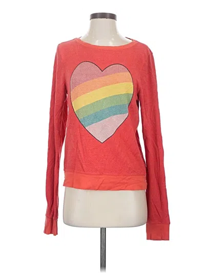 Pre-owned Wildfox Sweatshirt In Red