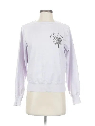 Pre-owned Wildfox Sweatshirt In Silver