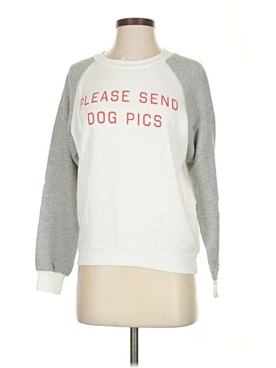 Pre-owned Wildfox Sweatshirt In White