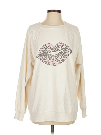 Pre-owned Wildfox Sweatshirt In White