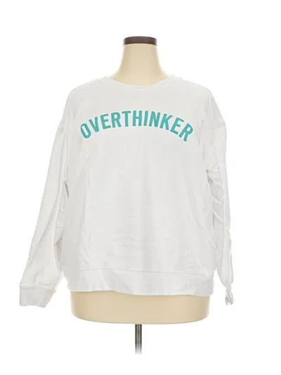 Pre-owned Wildfox Sweatshirt In White