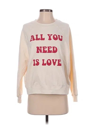 Pre-owned Wildfox Sweatshirt In White