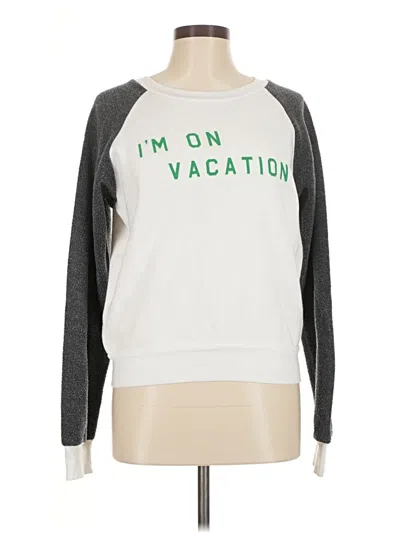 Pre-owned Wildfox Sweatshirt In White