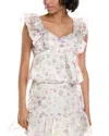 Wildfox Sydney Top In White