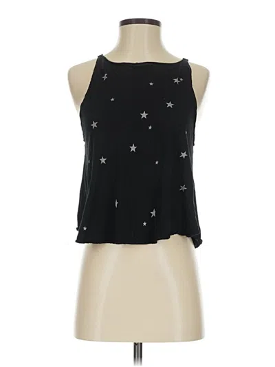 Pre-owned Wildfox Tank Top Black Halter Neckline Tops