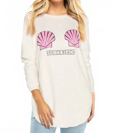 Wildfox Venice Shells Tuscany Tunic In Vintage Lace In White