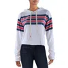 Wildfox Womens Crop Polyester Hoodie