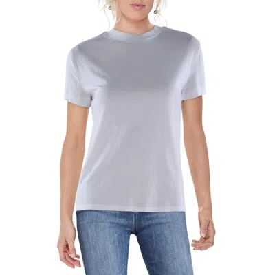 Wildfox Womens Solid Cotton T-shirt