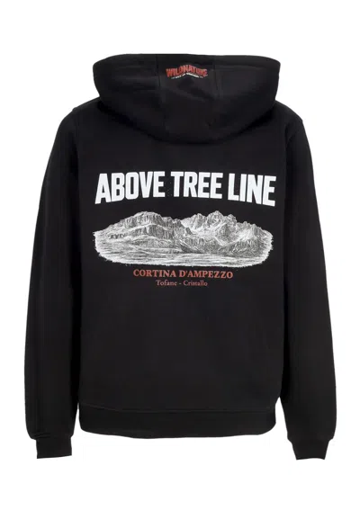 Wild-nature Men's Hoodie Wn Above Treeline Cortina Hoodie Black