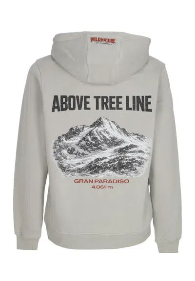 Wild-nature Men's Hoodie Wn Above Treeline Gran Paradiso Hoodie Light Asphalt