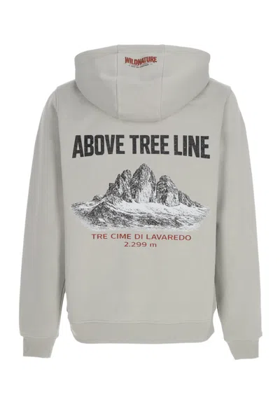 Wild-nature Men's Hoodie Wn Above Treeline Trecimelavaredo Hoodie Light Asphalt