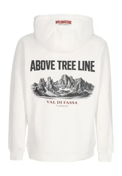 Wild-nature Men's Hoodie Wn Above Treeline Valdifassa Hoodie White