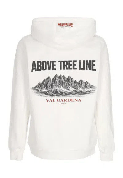 Wild-nature Men's Hoodie Wn Above Treeline Valgardena Odle Hoodie White