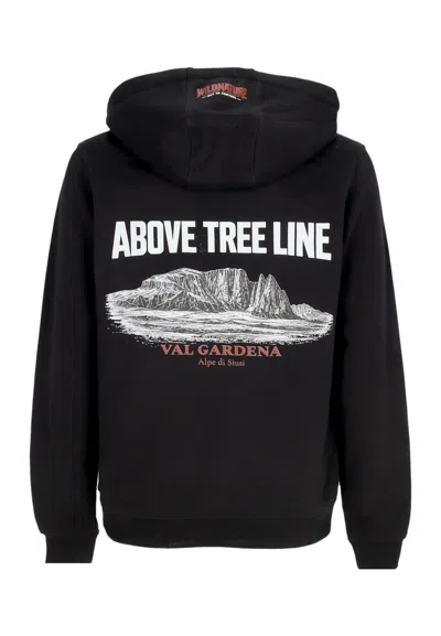Wild-nature Men's Hoodie Wn Above Treeline Valgardena Siusi Hoodie Black