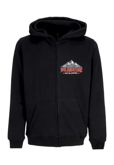 Wild-nature Women's Zip Hoodie Wn Above Treeline Gran Paradiso Zip Hoodie Black