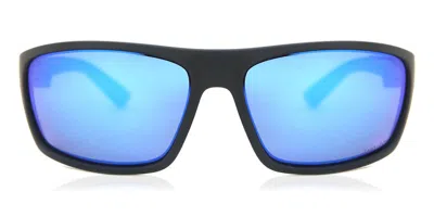 Wiley X Peak Captivate™ Polarized Acpea19 Men's Sunglasses Black Size 65