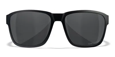 Wiley X Trek Polarized Ac6trk18 Men's Sunglasses Black Size 57