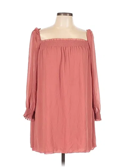 Pre-owned Wilfred 3/4 Sleeve Blouse In Pink