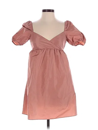 Pre-owned Wilfred 3/4 Sleeve Top Pink Sweetheart Neckline Tops