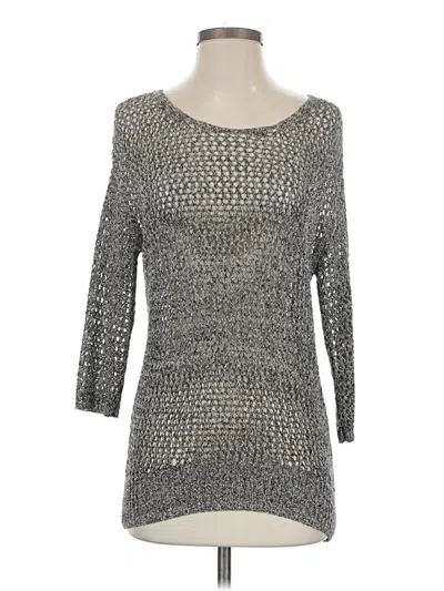 Pre-owned Wilfred 3/4 Sleeve T-shirt In Silver