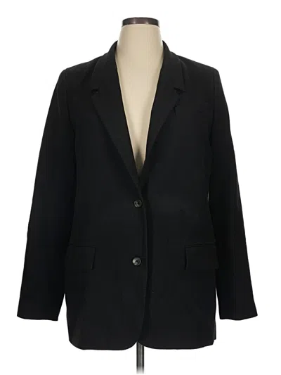 Pre-owned Wilfred Blazer Jacket In Black