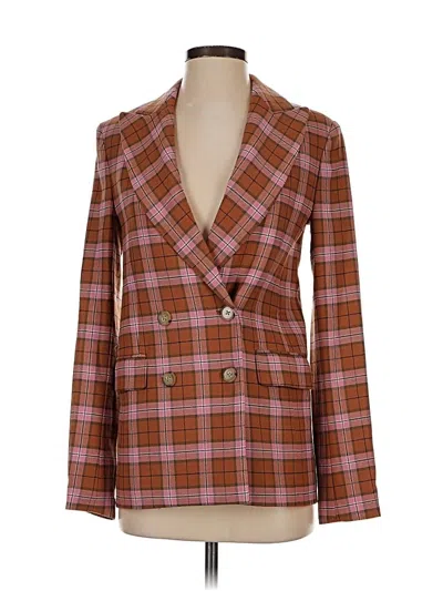 Pre-owned Wilfred Blazer Jacket In Brown