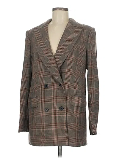 Pre-owned Wilfred Blazer Jacket In Brown