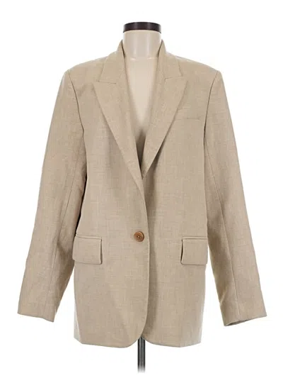 Pre-owned Wilfred Blazer Jacket In Tan