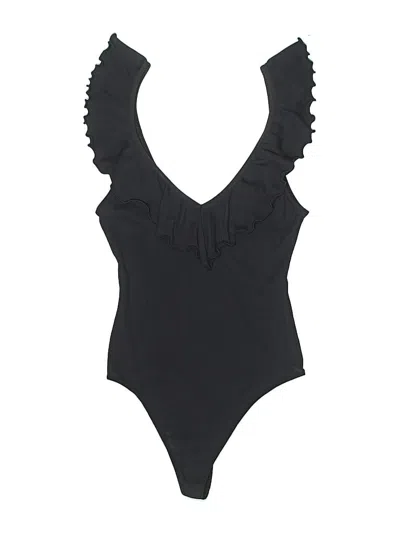 Pre-owned Wilfred Bodysuit In Black