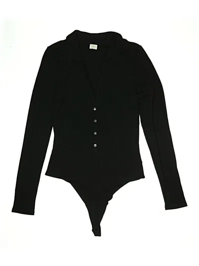 Pre-owned Wilfred Bodysuit In Black