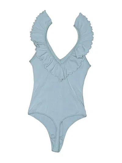 Pre-owned Wilfred Bodysuit In Blue
