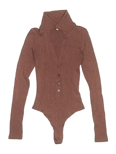 Pre-owned Wilfred Bodysuit In Brown