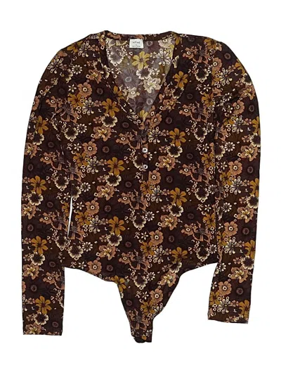 Pre-owned Wilfred Bodysuit In Brown